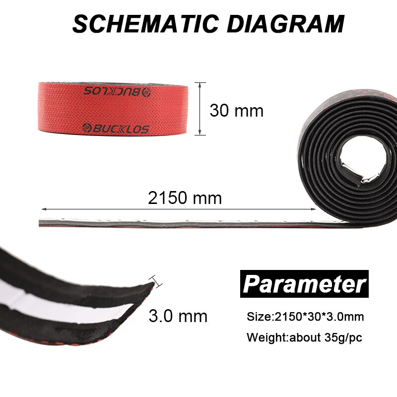 BUCKLOS trwała taśma na kierownicę roweru szosowego miękkie wygodne paski na kierownicę 3mm grubości odporne na wstrząsy taśmój szosowe części rowerowe