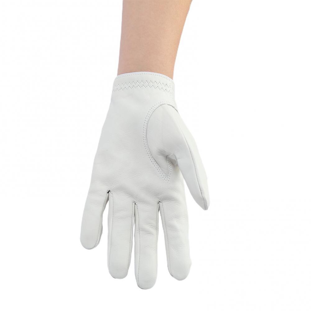1 Paar Leren Golf Handschoenen Links En Rechts Outdoor Sport Training Cue Handschoenen Deeltjes Ademend Antislip slijtvaste