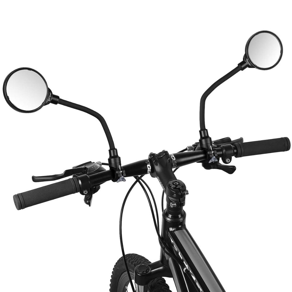 1Pcs Fiets Verstelbare Spiegel Mtb Racefiets Achteruitkijkspiegel Veiligheid Stuur Hoek Spiegels Fietsen Achteruitrijcamera Fiets Accessoires Onderdelen