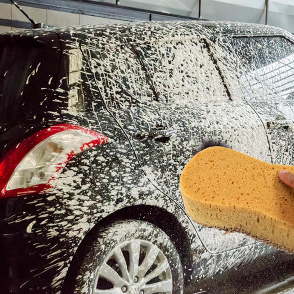 Multipurpose Extra Large Size Car Washing Sponge Easy Grip Super Soft Fiber Cleaning Sponge Car Salon Beauty Tools