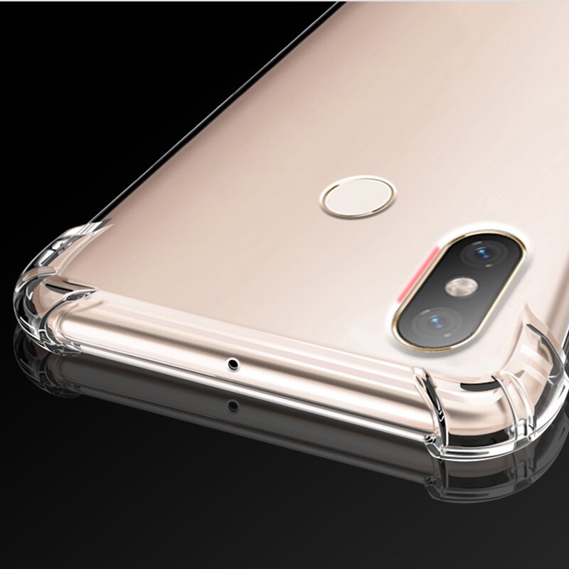 Luxury Silicone Soft Case Para Xiaomi Mi A1 A2 A3 Transparente Clear Case Para Mi 9 9T 8 Se lite Caso À Prova de Choque Para Max 2 6 3 Pro