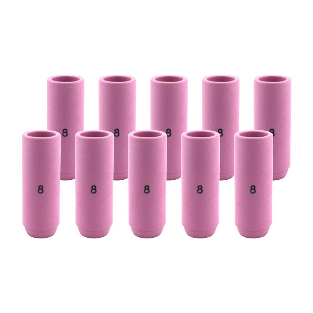 Ceramic Gas Lens Cup 10N46 8# 13mm TIG Welding Torch 17/18/26
