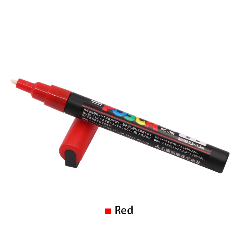 Stylo marqueur multiple pour Apiculture, 5 couleurs, marquage reine des abeilles, outils d&#39;identification des abeilles, stylo Posca Non décoloré, outil d&#39;apiculture pour apiculteur: Red