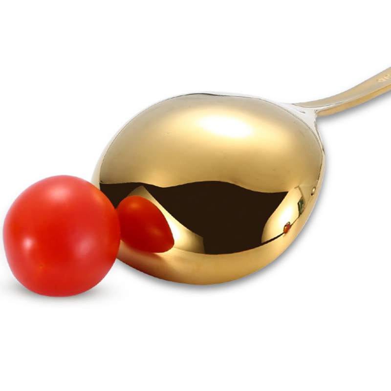 Huishouden Mooie Soep Lepel Roestvrij Stalen Lepel Grote Ronde Lepels Keuken Praktische Gebruiksvoorwerp 1PC