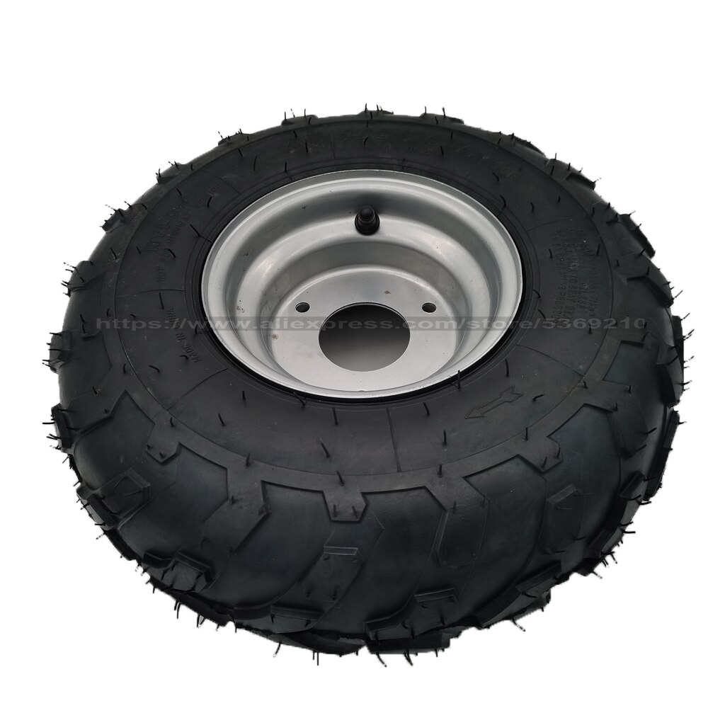 6 Inch ATV Wheels 145/70-6 Tire Tyre for 6 Inch Iron Wheel Rims Fits Go Kart Buggie Atv Quad