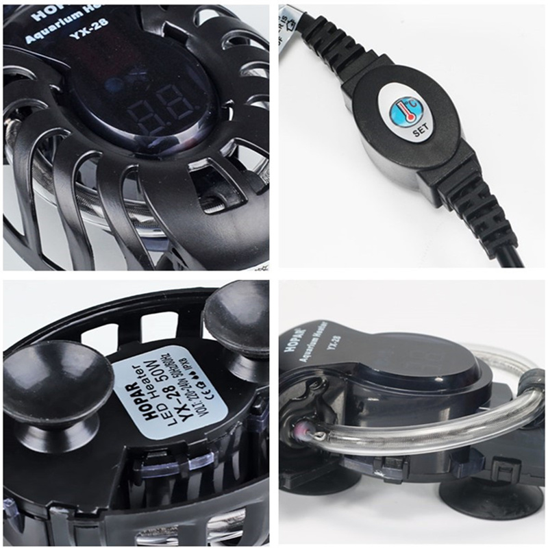 Digitale Aquarium Heizung Mini Automatische Temperatur Regler Thermostat Tauch Wasser Heizung Stange für Fisch Schildkröte Panzer 220V