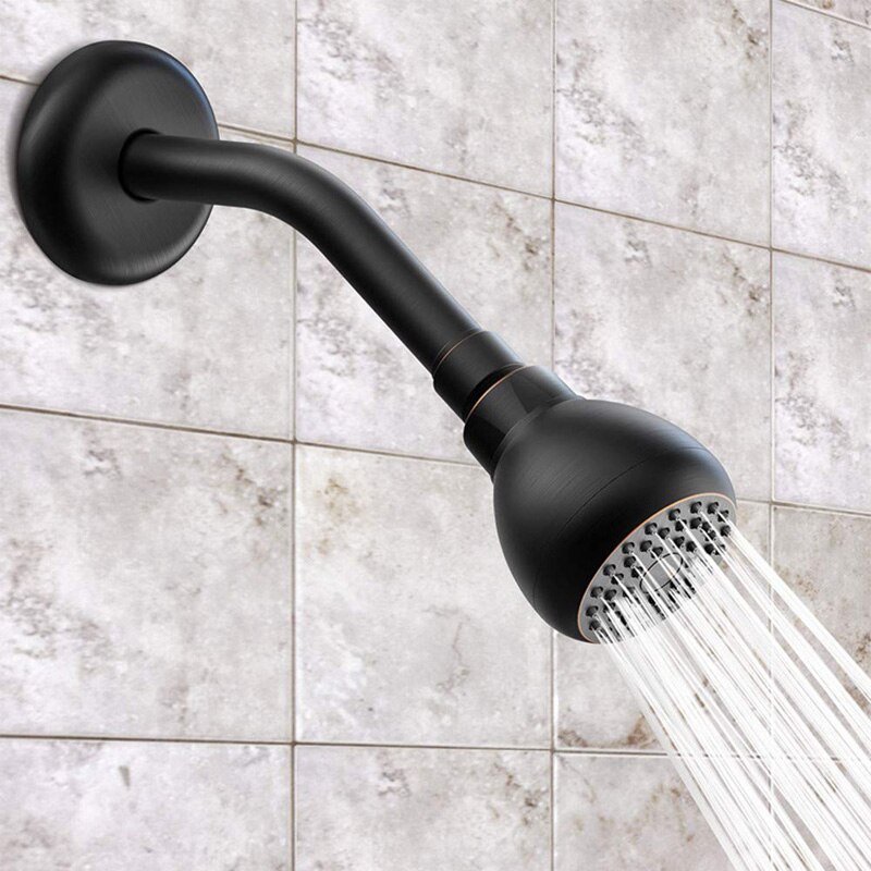 High Pressure Shower Head 3 Inch Anti-leak Showerhead with Adjustable Swivel Ball Joint J99Store