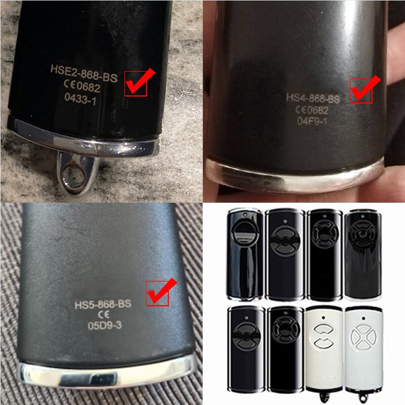 HORMANN HSE4-868-BS BS Series Gate Remote Control 868MHz HSE4-868-BS HSE1-868-BS HS4-868-BS Remote Control Garage Door Opener