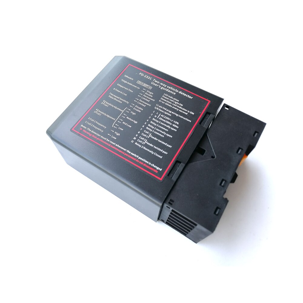 with 50m cable dual channel Inductive Loop Detector for Safety and Exit for Gates and for Traffic Signal Controls