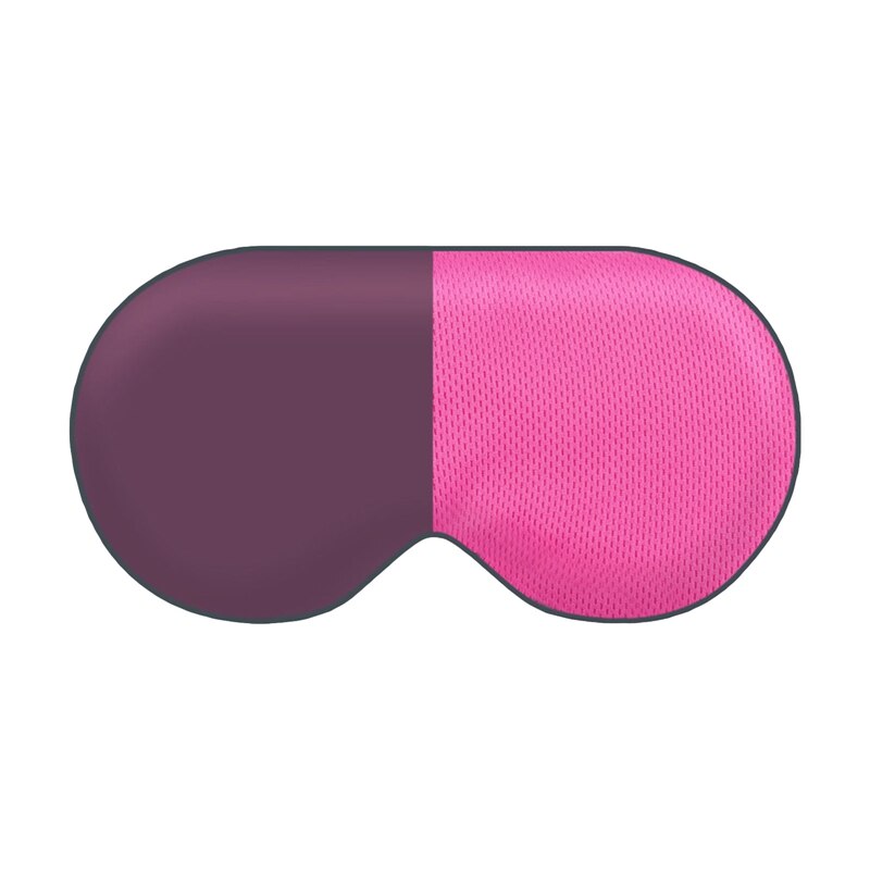 Zijde Dubbele-Side Shading Slaapmasker Slapen Eye Mask Cover Ooglap Blinddoeken Slaapmasker Gezondheid Slaap Shield Licht: RH