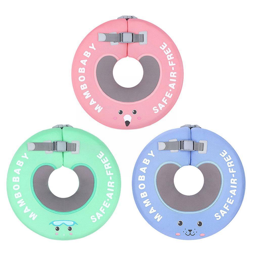 Flotador de cuello de seguridad para bebé, boya de baño circular, anillo de cuello de natación infantil, círculo protector para bebé, natación W0h1