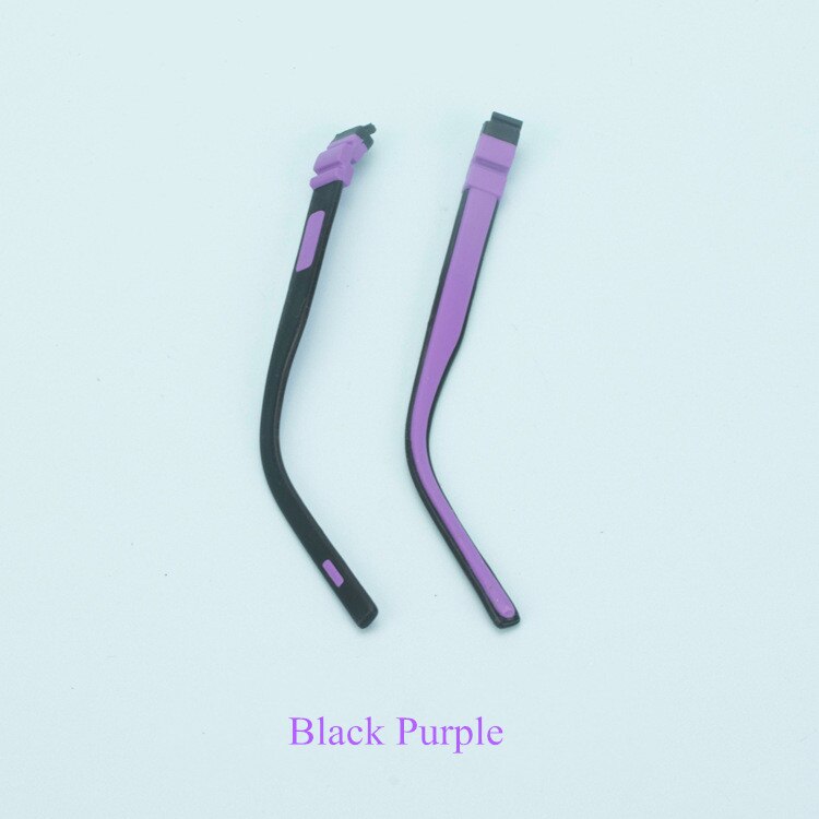 Children&#39;s silicone glasses legs Snap-on color silicone temples pair Multi-color optional Children&#39;s glasses accessories: Auburn