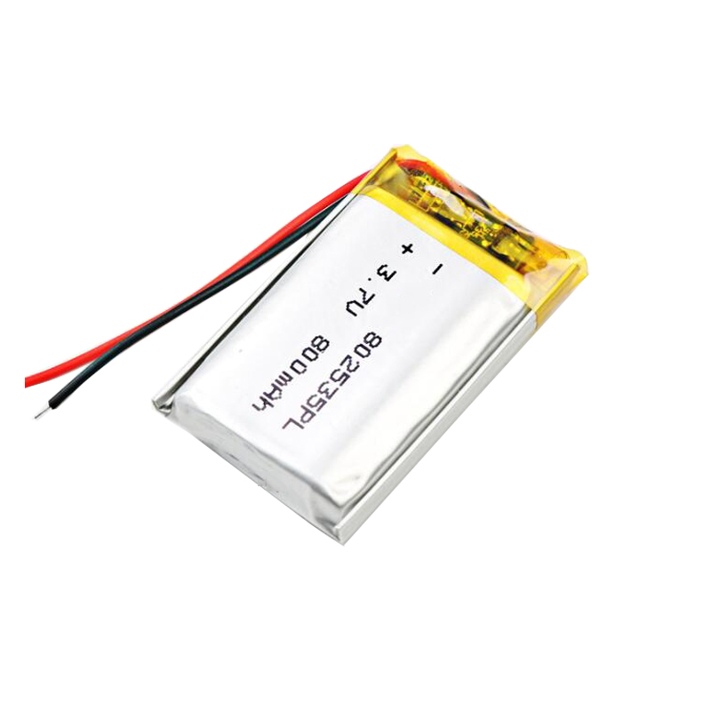 800mAh 3,7 V 802535 Lithium-Polymer Li-Po Akku Für bluetooth lautsprecher MP5 GPS DVD PDA PDA LED Licht Li-ionen-zelle