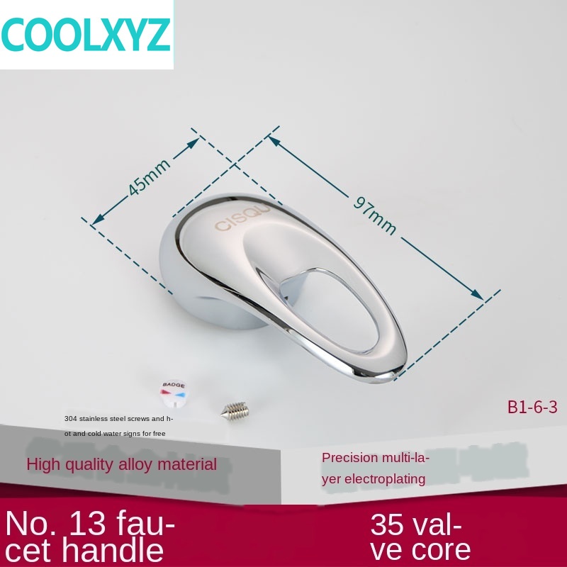 Kraan Handvat Handvat Schotel Wastafel Douche Schakelaar Wijzerplaat Warm En Koud Water 25 35 40 Spool Reparatie Onderdelen: Licht Groen