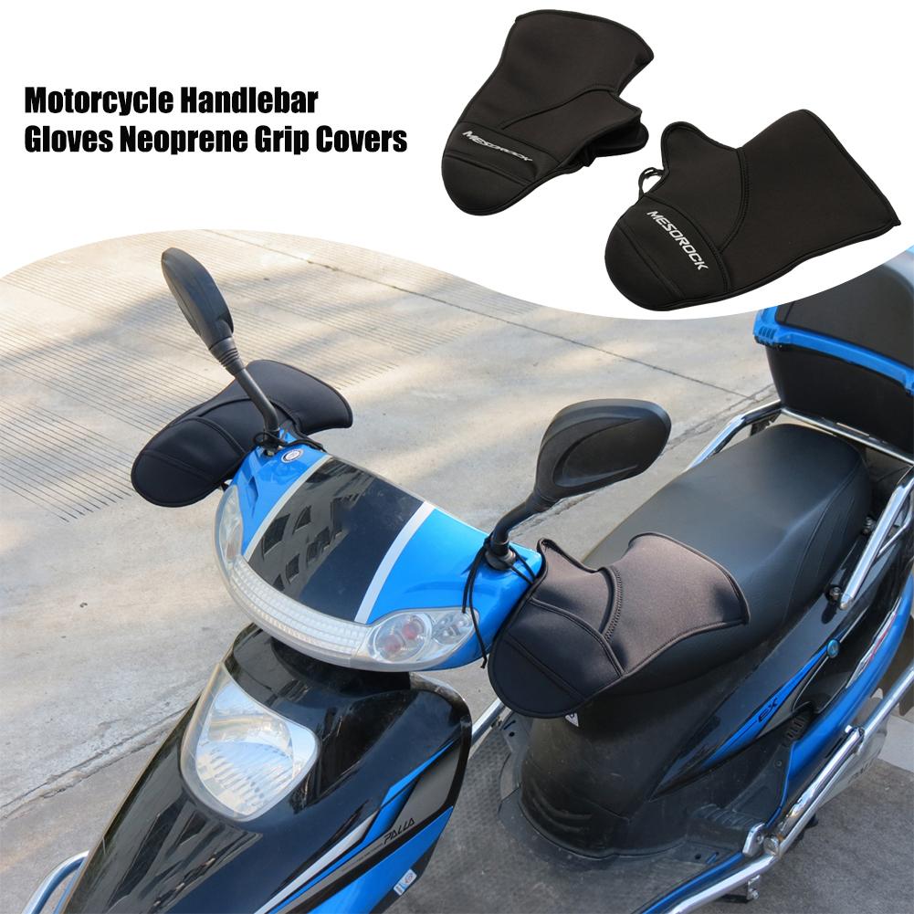 Motorfiets Stuur Wanten Handschoenen Neopreen Grip Covers Voor Motorfiets Scooter Elektrische Voertuigen