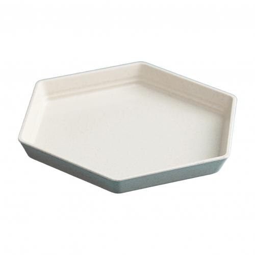 Plateau épais en paille de blé, pour Snacks, graines de Melon, assiette de fruits, vaisselle, Sauces, assiette à Dessert: Beige