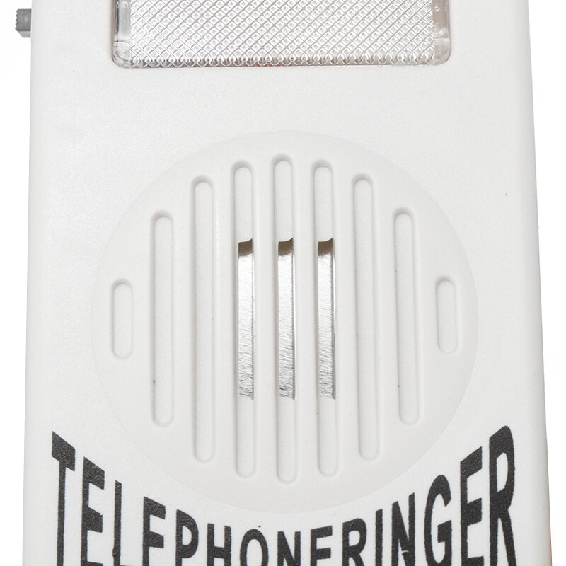 95dB Telefoon Ringer Extra Luid Telefoon Audio Geluidsversterkers Ringer Knipperlicht Visual Alert Voor Telefoon Accessoires