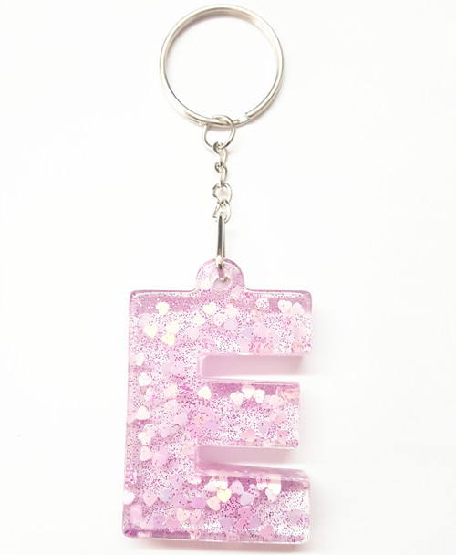 1 Pc Sleutelhanger Engels Brief Sleutelhanger 26 Engels Woord Glitter Hars Een Q Handtas Bedels Voor Vrouw