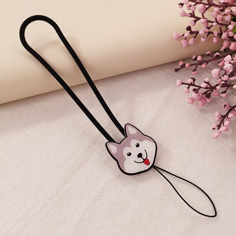 for iphone redmi xiaomi Samsung Camera Holders Keys Lanyard Short Flat Husky Silicone Lanyard Short Phone Lanyard Wrist Strap: 05