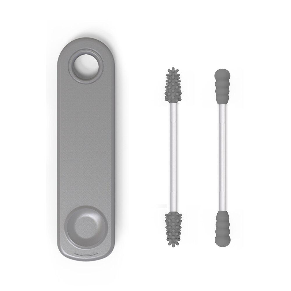 2Pcs/box Reusable Cotton Swab Ear Cleaning Cosmetic Silicone Buds Swabs Sticks For Cleaning Makeup: 85