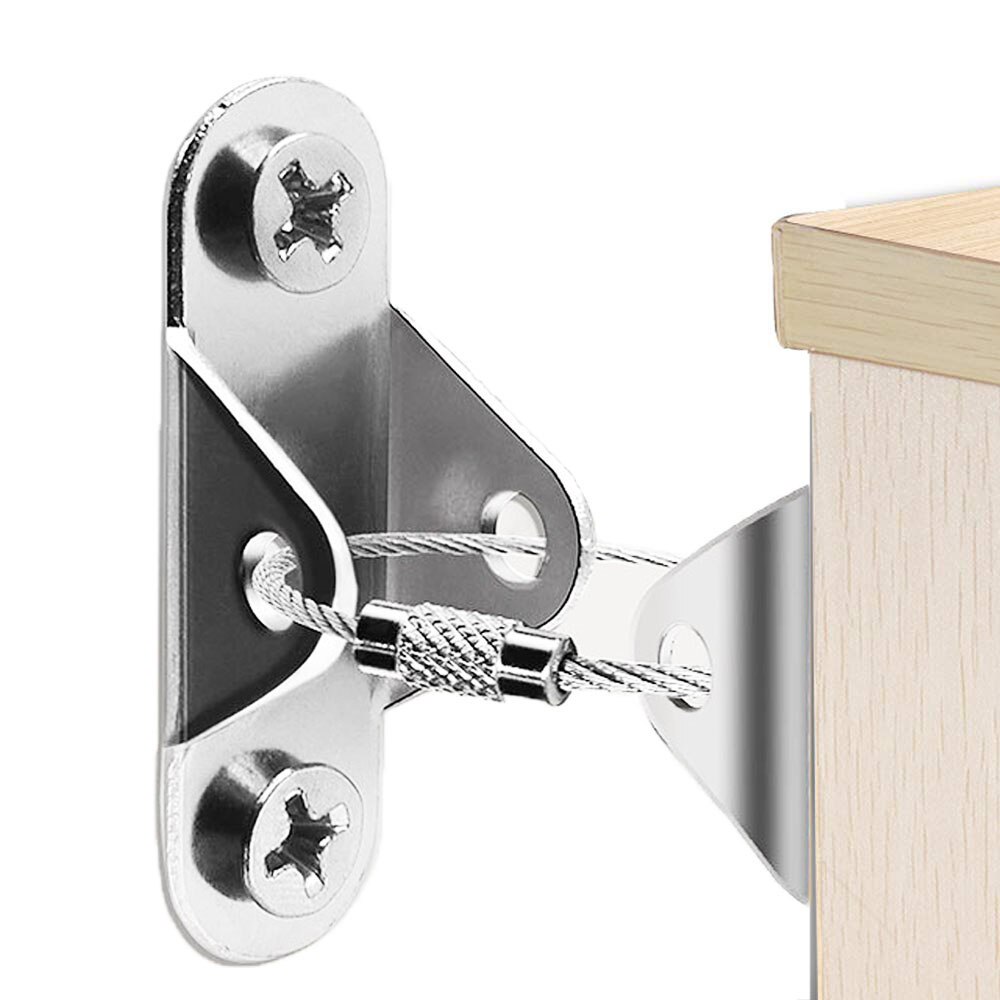 Baby Safety Furniture Straps For Wardrobe Closet Furniture Wall Strap Child Lock Protection