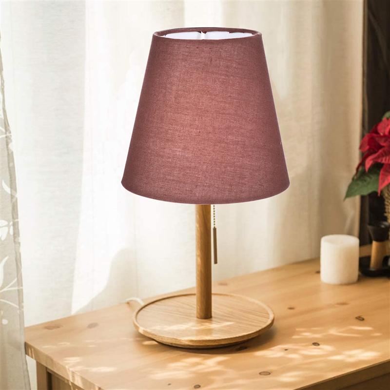 Abat jour en tissu cache lampe lustre applique accessoire lampe cache poussière