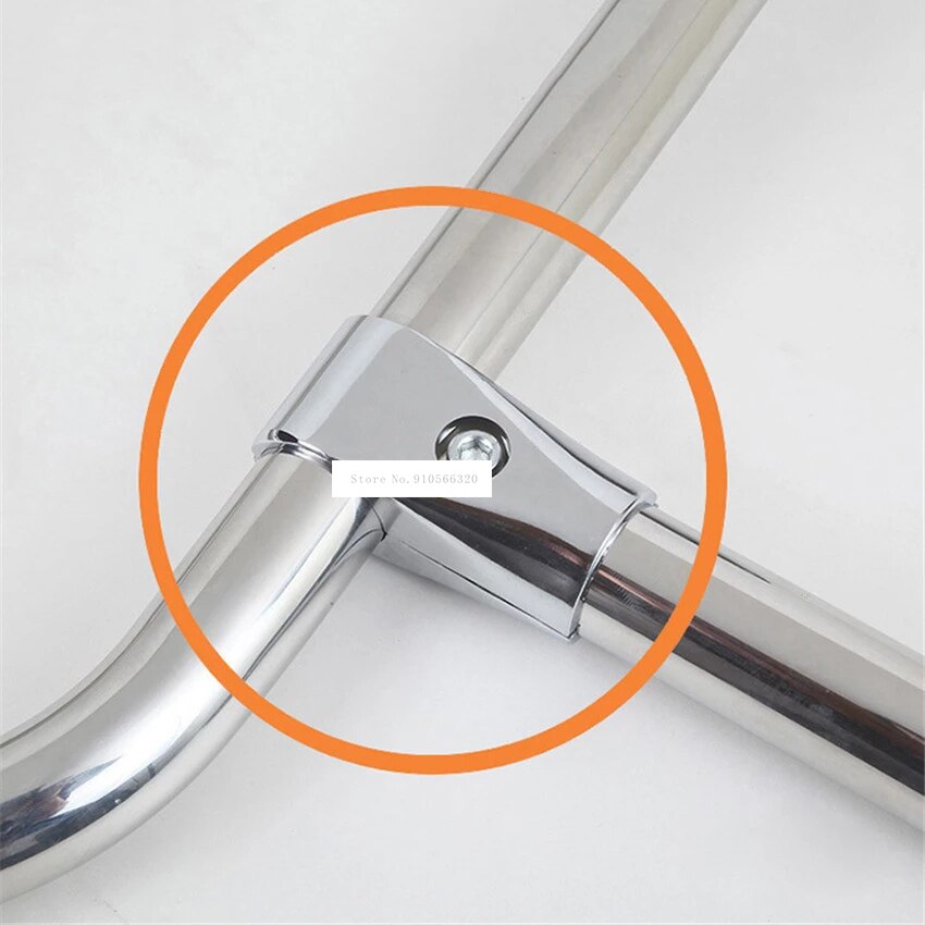 KT32-88 Washroom Grab Bar Barrière Gratis Rvs Leuning Anti-Slip Badkamer Wc Leuning Voor Oude Gehandicapten