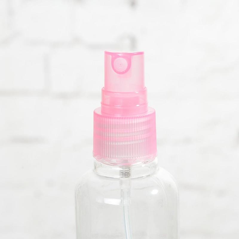 Water Spuit Fles 100Ml Transparante Lege Spray Plastic Willekeurige Kleur Lege Cosmetische Mist Water Vernevelaars Voor Alcohol Verstuiver