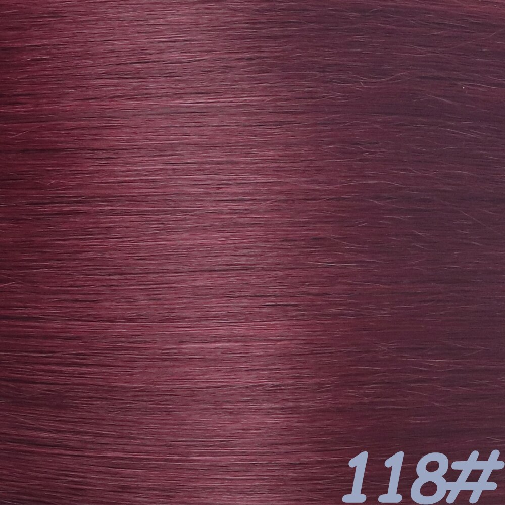 Synthetisch Clip Op Hair Extensions 3 Stks/set Steil Haar Extensions Clip In Haarstukjes Hoge Temperatuur Hittebestendige Vezel: 118