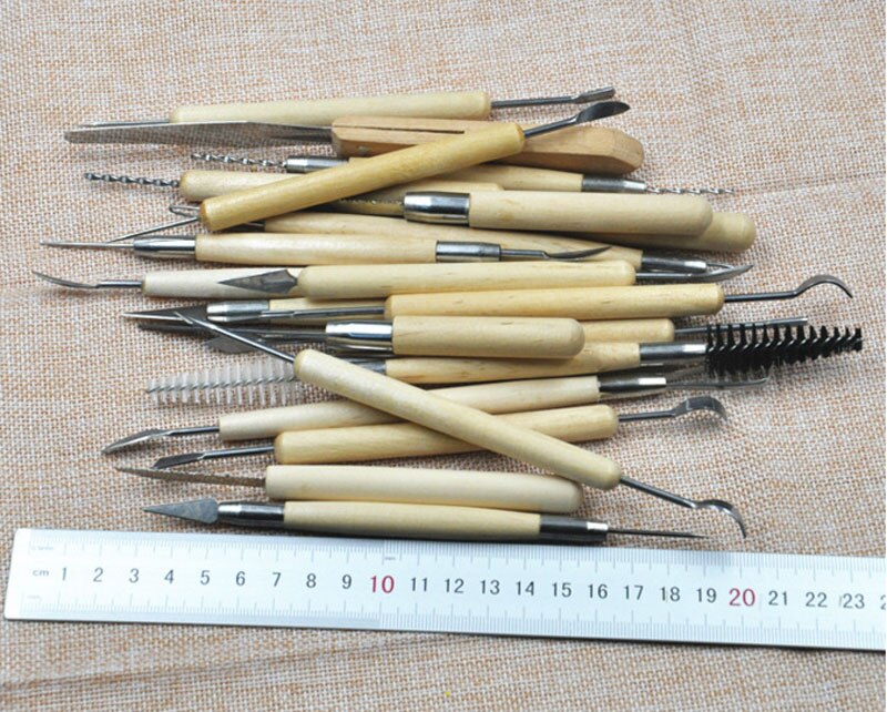 Pro Pumpkin Carving Tools- Halloween Sculpting Kit with 22 Double Sided Pieces for Jack-O-Lanterns and More