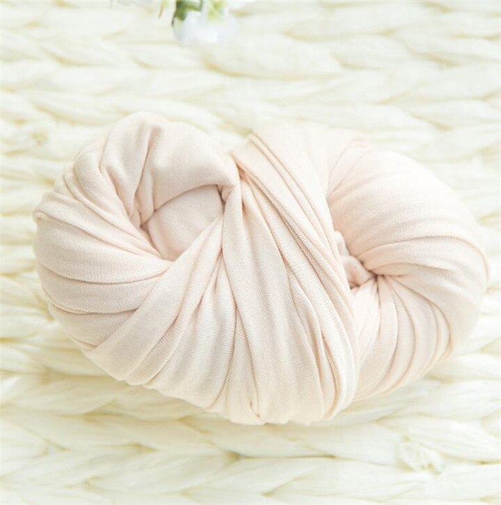 Ylsteed Pasgeboren Fotografie Props Stretch Baby Fotografie Wraps Deken Pasgeboren Inbakeren Baby Fotoshoot Props Accessoires