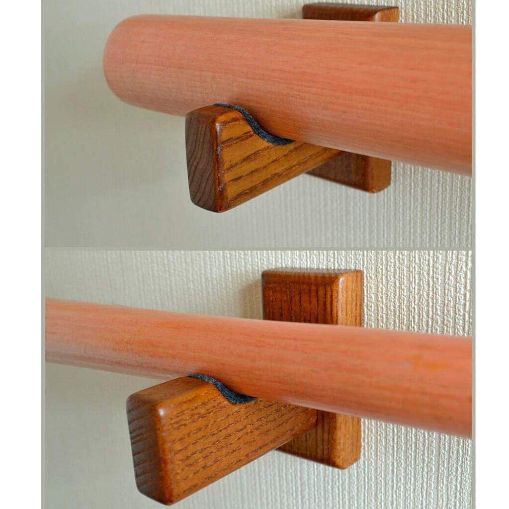 Bate de béisbol pantalla Rack colgador Rounders de Hockey Stick soporte