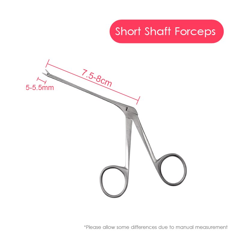 Ear Nose Cleaner Pliers Pick Endoscope Earwax Remover Hartman Micro Alligator Crocodile Veterinary Forceps Tweezer Otoscope Tool