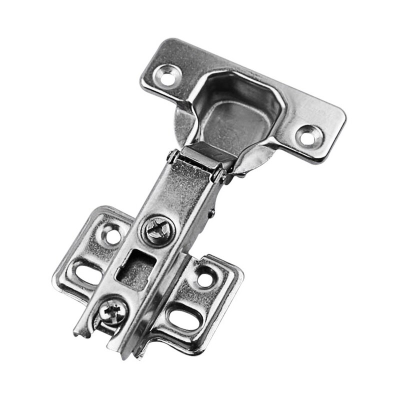 1PC Cabinet Hinge Stainless Steel Door Hydraulic Hinges Damper Buffer Soft Close For Cabinet Cupboard Furniture Accessories: insert embed