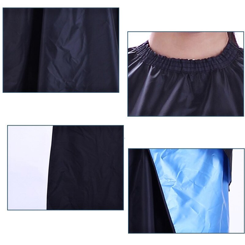 Non-Woven Fabrics Hair Cape Hairdressing Perm Dye Highlight Salon Apron Wrap Haircut Cloth Gown Hairdresser Styling Tool