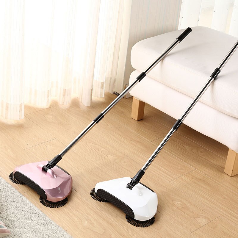 Máquina barredora de acero inoxidable para el hogar, recogedor con empuñadura, herramientas de limpieza para el hogar, Accesorios