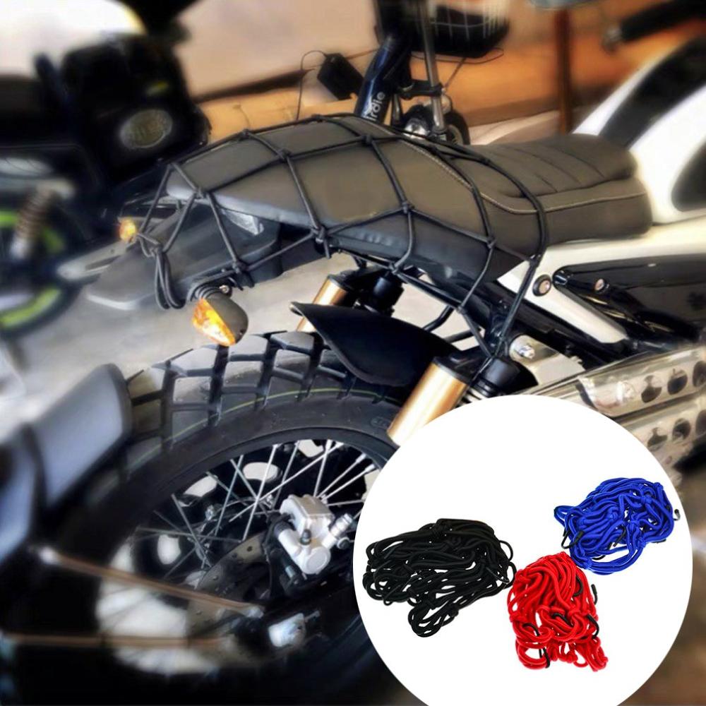 Motorcycle Helmet Luggage Sundries Knight Equipment Oil Tank Net Bag Rope Straps Storage Hanging Elastic Rope