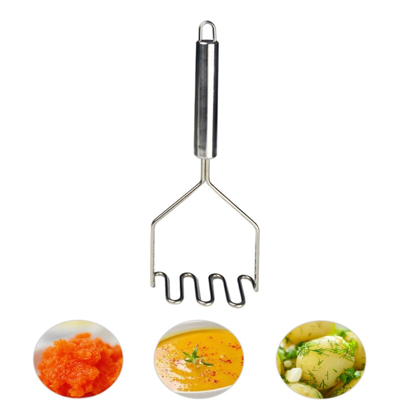 Kitchen Gadgets Stainless Steel Potato Mud Pressure Mud Machine Potatoes Masher Ricer Fruit Vegetable Tools Accessories