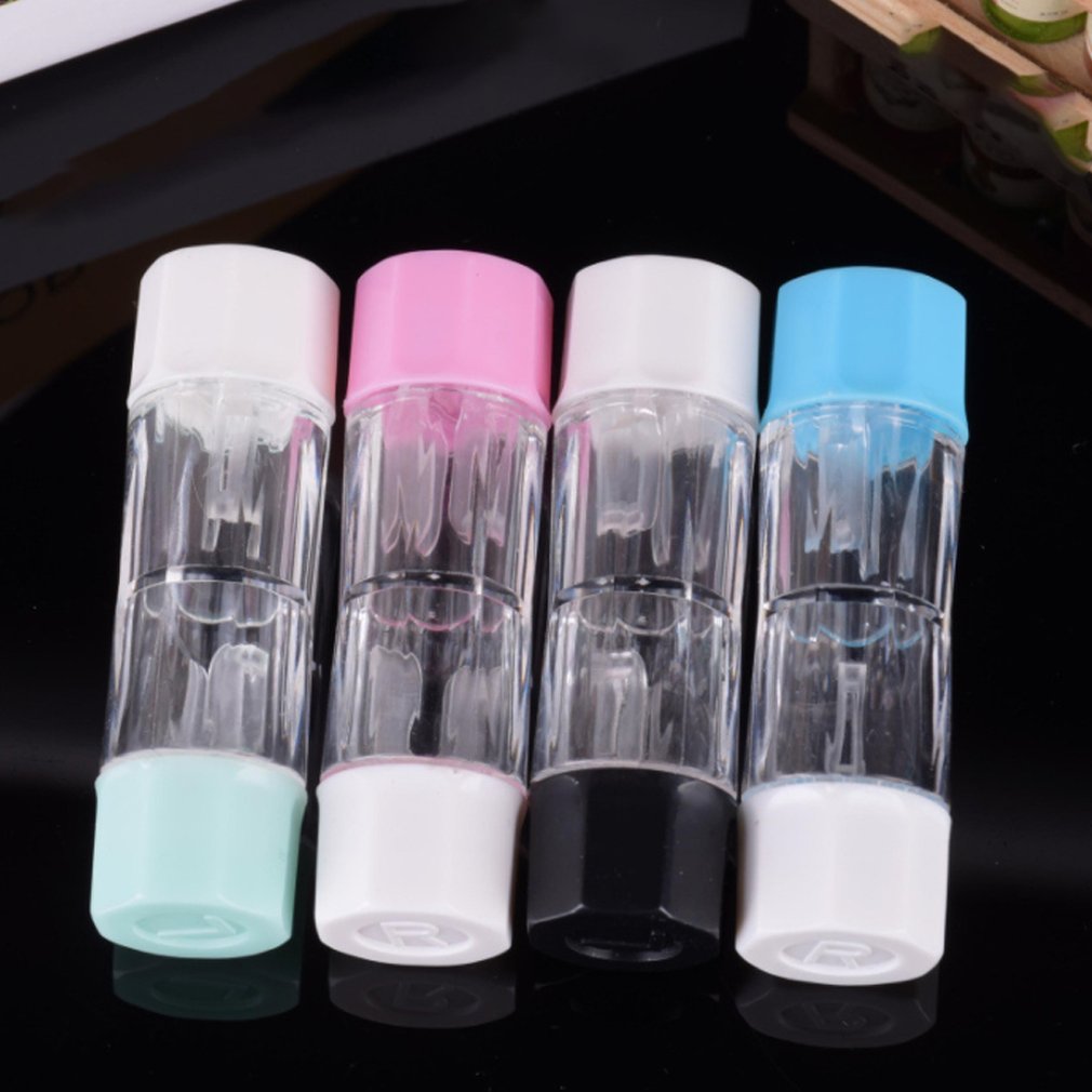 Rgp Hard Contact Lens Case Portable Storage Contact Lens Case Box Holder Container Outdoor Travel Contact Lenses Box