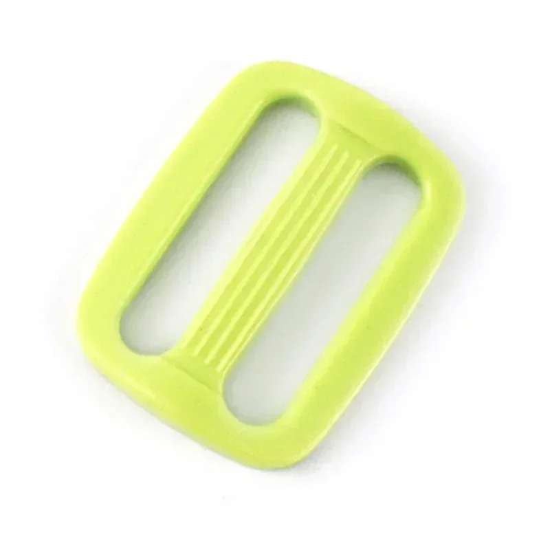 Boucles à anneau en plastique pour sac à dos, 20 pièces, 15/20/25mm, ceinture, fermoir coulissant Tri-Glide, sangle de sac, crochets de réglage, accessoire de couture: 7MM / NICKEL