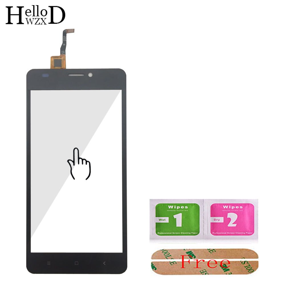 Touch Screen Glass For Oukitel C3 C4 C5 C8 C11 Pro C12 Touch Screen Glass Digitizer Panel Glass Sensor Mobile Phone Adhesive