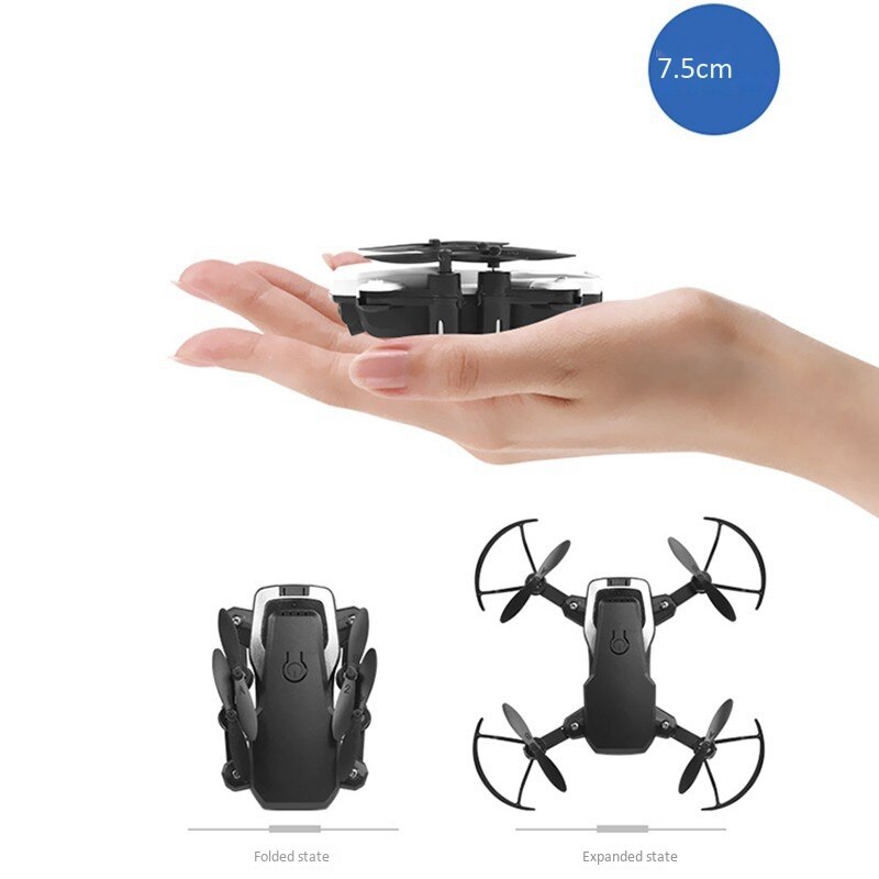 Mini Vier-As Vliegtuigen Zonder Camera, Vouwen En Vouwen Drone, High-Definition Afstandsbediening Vliegtuigen Speelgoed