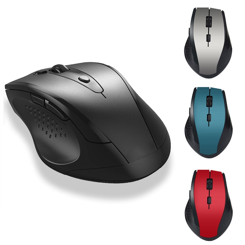 Souris de jeu sans fil 2.4GHz, accessoire pour ordinateur PC Portable, avec récepteur USB, silencieuse, souris de bureau