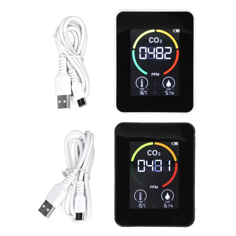 CO2 Detector Infrared Air Monitor Temperature Humidity Sensor PG‑L28A‑CO2 ZN‑AZ‑GG01