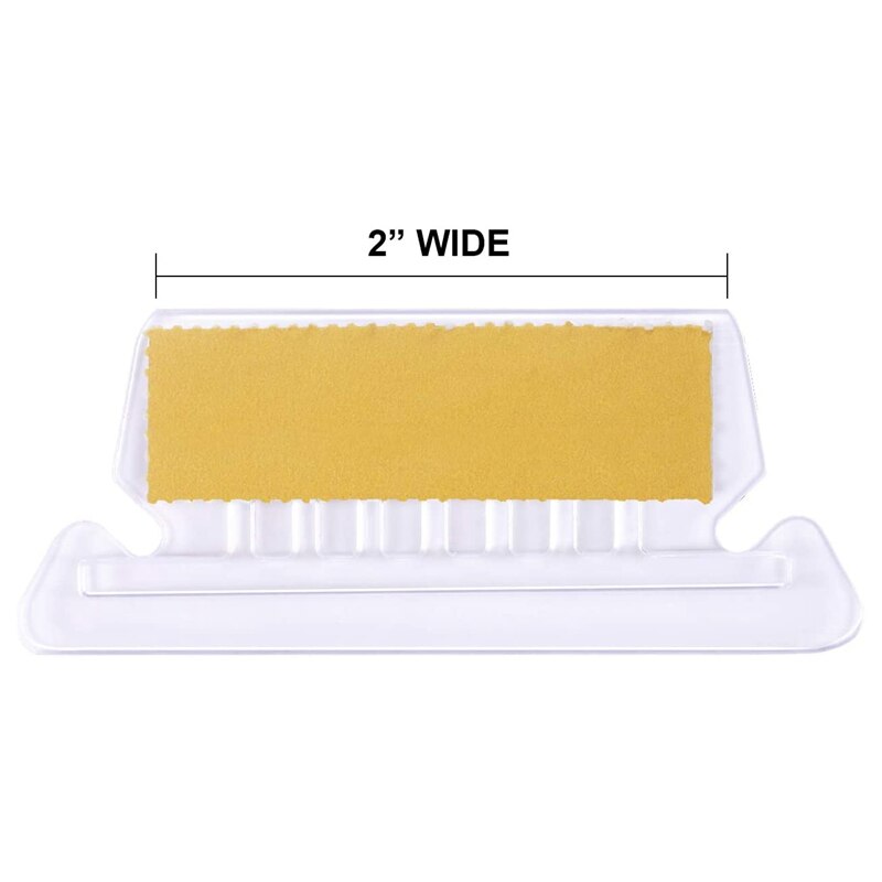 240 Sets File Document Tabs 2 Inch Hanging Folder Tabs and Multicolor Inserts for Quick Identification Of Hanging Files