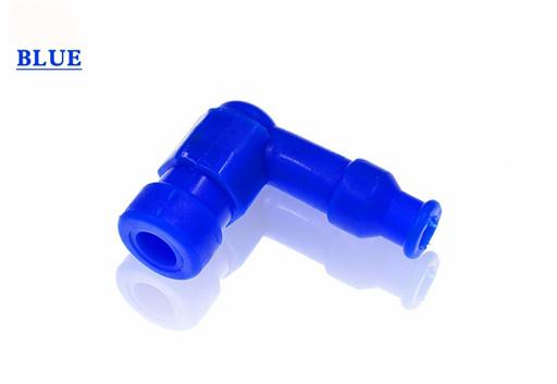 High Performance Spark Plug Cap For 50cc 110cc 125cc 140cc 150cc 160cc Motor Spark Plug Cap Car Motorcycle Motorbike Accessories: blue