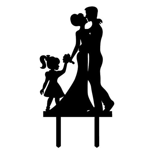 Wielostylowy akrylowy tort weselny flaga cylinder patelnia i pani z kotem chorągiewki na tort s na wesele przyjęcie rocznicowe dostarcza dom czterech: Home of three