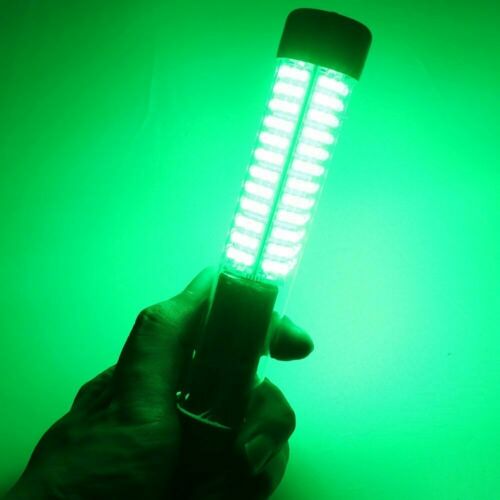Lumière Led verte pour la pêche sous-marine, leurre pour attraper des poissons, attirer les crevettes, le calmar, le Krill, DC 12V, 180 pièces: Default Title