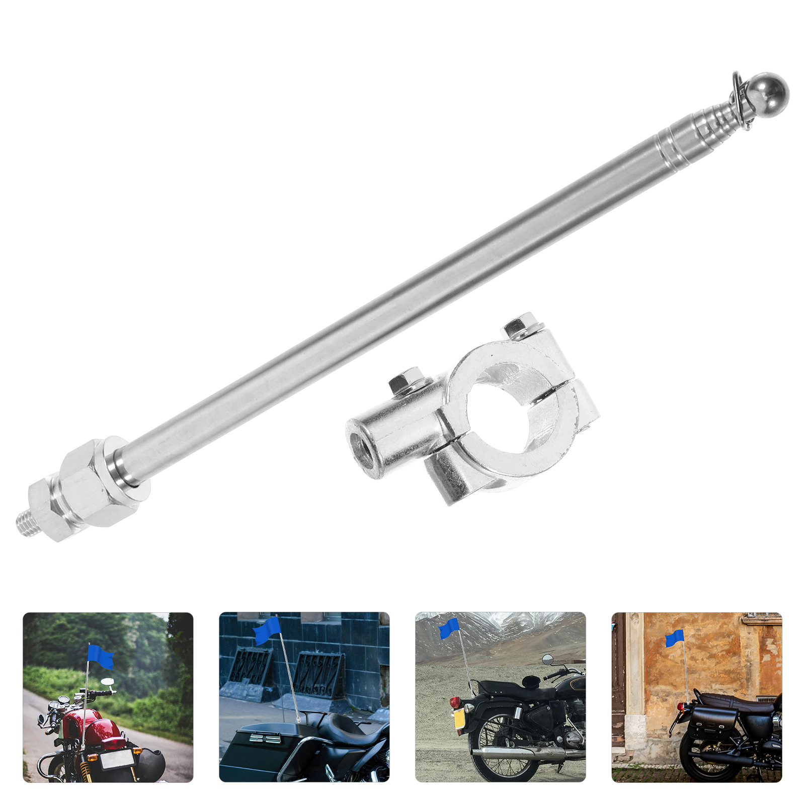 Motorrad Fahnenmast Lenker Montagest änder Fahnenmast Halfter Zubehör