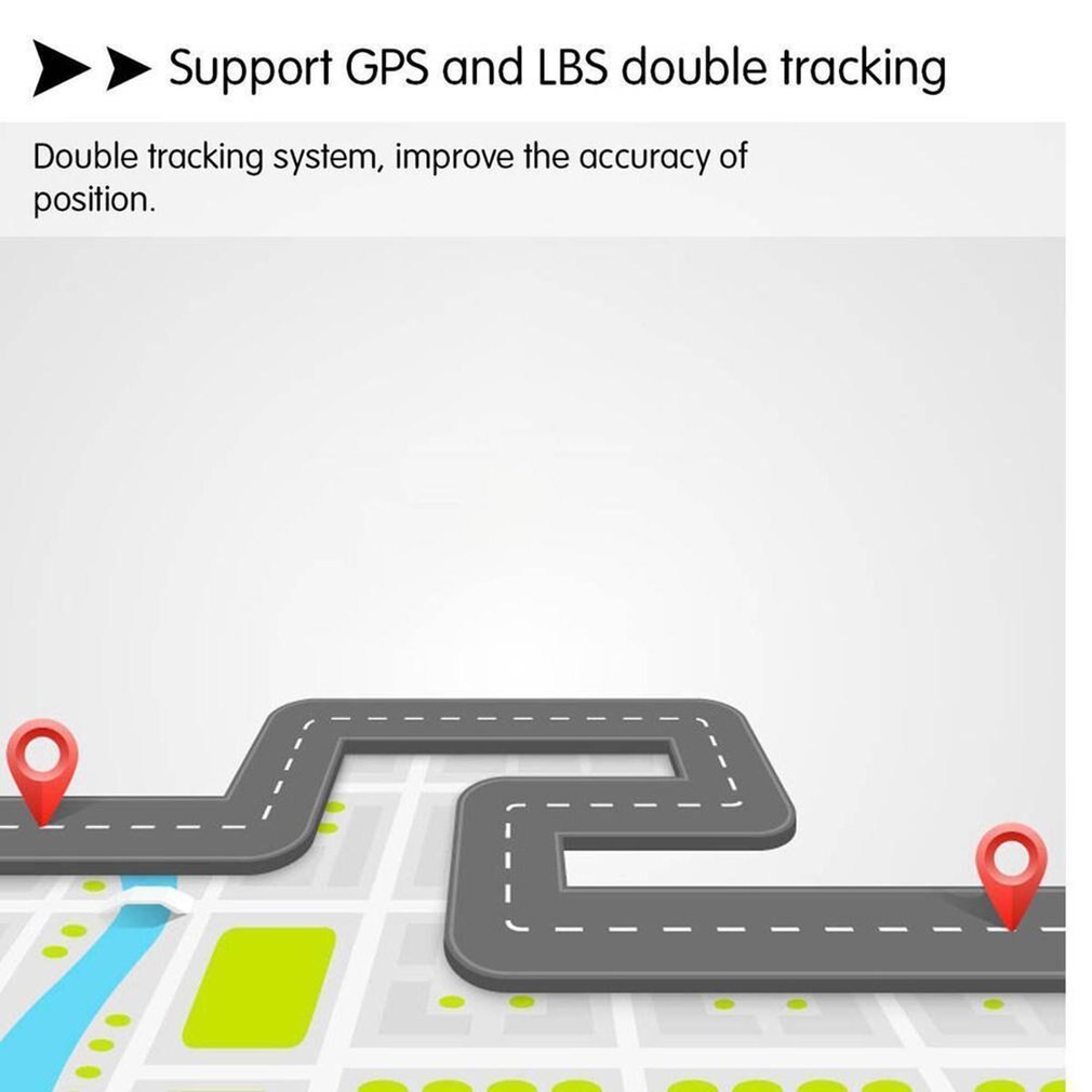 Gf07-minilocalizador Gps magnético para niños y ancianos, minilocalizador Gps en miniatura, antipérdida, control remoto